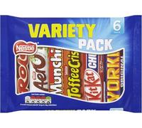 Nestle Variety Chocolate Bars 264g (Pack of 6) 12558496