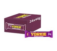 Nestlé Yorkie Raisin and Biscuit Milk Chocolate Bars 24 x 44 g