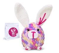 NestledCrafts Crochet Kits, Complete Crochet Kits for Beginners Adults, Knitting Kit, Soft Yarn, Ice Cotton Yarn, Birthday Gift, Includes Step-by-Step Video Tutorial, Crochet Kits for Starter (Floppy)