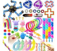 Nestling 50 Pcs Fidget Toys Pack, Fidget Sensory Toys Set