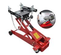 NESTLUNE 500kg Hydraulic Lifting Roll-Under Transmission Floor Jack in Red | Size: 1000mm x 400mm NESTLUNE Red 1000mm x 400mm