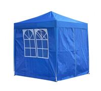 NESTLUNE Blue 2x2m Pop Up Gazebo Garden Marquee Outdoor Wedding | Size: 100 cm x 15 cm NESTLUNE Blue 100 cm x 15 cm