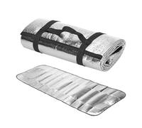 NESTLUNE Camping Mat Folding Blanket Aluminum Foil Picnic in Silver NESTLUNE Silver