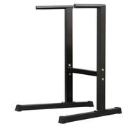 NESTLUNE Dips Dip Station Parallel Dip Bars Pull Up Bars in Black | Size: 0-12 m NESTLUNE Black 0-12 m