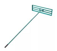 NESTLUNE Garden Lawn Levelling Rake Lute Landscaping Rake Top in Green | Size: 1.25kg NESTLUNE Green 1.25kg