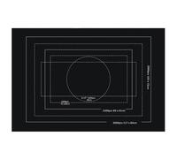 NESTLUNE Jigsaw Puzzle Mat Roll Up - 3000 Pieces Saver Black Non-Slip | Size: 100 cm x 1200 cm NESTLUNE Black 100 cm x 1200 cm