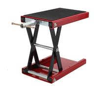 NESTLUNE Motorbike Lift Jack Stand Lifter Table Motorcycle Bench in Red | Size: 1000mm x 400mm NESTLUNE Red 1000mm x 400mm