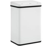 NESTLUNE white 40l Stainless Steel Kitchen Bin | Size: 100 cm x 15 cm NESTLUNE White 100 cm x 15 cm