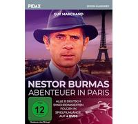 Nestor Burmas Abenteuer in Paris - Nestor Burmas Abenteuer in Paris Alle 8 deutsch synchronisierten Folgen der Krimiserie nach den Romanen von Léo Malet Pidax SerienKlassiker 4 DVDs