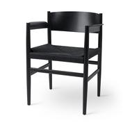 Nestor chair Mater Beech black braid - 5704794080044