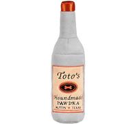 Nestpark Toto's Plush Squeaky Crinkle Dog Toy - Funny Gifts for Medium, Small and Large Dogs - Cute Stuffed Toys for Dog Birthdays