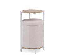 Nestup 1 - Side table White/Oak