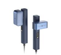 nesugar G2 Pro Smart Handheld Steamer for Clothes - Global Voltage Adaptation, Palm-Sized & Lightweight (0.8lb), Dual Steam Modes, Easy Wrinkle Remover, Auto Shut-Off, Travel & Home Double Use (Blue)