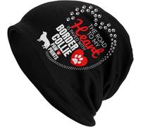 NESYUFF Baseball Cap Snapback Sun Hat Custom Cool Warm Knit Hats Adult Unisex The Road to My Heart is Paved with Border Collie Paw Skullies Beanies Caps Dog Hats for Men Women Multicoloured