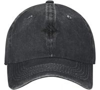 NESYUFF Baseball Cap Snapback Sun Hat Dauntless Black Emblem Distressed Essential Baseball Cap Anime Hat Sun hat Luxury Man Hat Men's Luxury Women's for Men Women