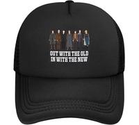 NESYUFF Baseball Cap Snapback Sun Hat Who Doctor Ensemble Out with The Old in with The Cap Men's Hats Custom Logo Caps for Men Summer 2025 Man Hat Baseball Cap for Men Women Multicoloured