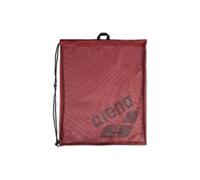 Arena Mesh Bag One Go – 40L Quick-Dry Drawstring Pool Sack – Crimson