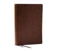 NET Bible, Large Print Thinline with Cross References, Brown Leathersoft, Comfort Print: New English Translation, Brown, Thinline With Cross References, Comfort Print
