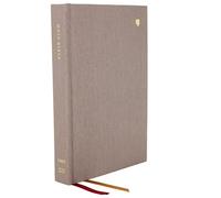 NET Bible, Thinline, Cloth over Board, Gray, Comfort Print: Holy Bible