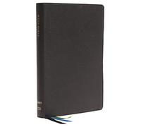 NET Bible, Thinline Large Print, Leathersoft, Black, Comfort Print: Holy Bible