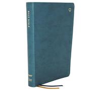 NET Bible, Thinline Large Print, Leathersoft, Teal, Comfort Print: Holy Bible