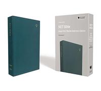 NET Bible, Thinline Reference, Large Print, Leathersoft, Teal, Comfort Print: Holy Bible