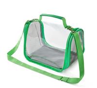 Net Butterfly Cage, Caterpillar Habitat House, Foldable Mesh Observation Container | Transparent View And Zipper Opening | 1 Piece, For Classroom, Garden And Family Use