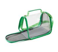 Net Butterfly Cage - Clear Mesh Terrarium Habitat, Foldable Transparent View House | Caterpillar Growing Enclosure For Kids Family Adults Teen Nature Exploration Outdoor Learning Garden Backyard