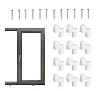 Net Clips, Reusable Anti Vibration Secure Fixing for 12 Pieces - Retention for Winter Storms - for Home Office Living Room