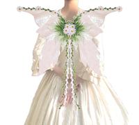 Net Fairy Wings Artificial Butterfly Wings Glitter Transparent Fairy Wings Women's Costume for Christmas Party Festival Christmas Make-Up Performance Cosplay