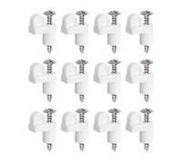 Net Fasteners | 9.5 mm Holding Material, 12 Pieces for Fixing the Net Frame - For Country House, Living Room, Bedroom, Garage, Office, Kitchen, Bathroom