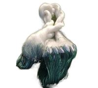 Net Gillnet Nylon Fishing Net 3 Layers Gillnet With Floating River Fish Trap Tool 2 Meters High 100 Long(100m-2m-3cm)