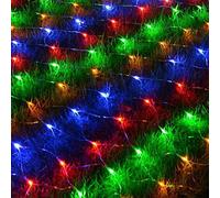 Net Lights Outdoor Solar Garden Mesh Lights 6x4M Outside Tree Lights Solar Powerd Bushes Net Lights Waterproof with 8 Modes for Gazebo Lawn Halloween Decor Color 6x4m Solar Net Light