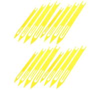 Net Mending Kit Yellow Plastic 20pcs for Woven Nets and Fishing Nets