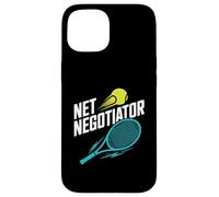 Net Negotiator Tennis Racquet Ball Case for iPhone 15
