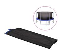 vidaXL Safety Net PE Black for 4.26m Round Trampoline Enclosure Protector