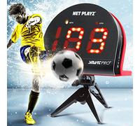 Net Playz Soccer Speed Radar, Measure Shot-Power Shot Speed Detection, Sport Radar Gun (Hands-Free) Sensors - Gifts for Soccer Players, Coaches & Fans, Black (NIS022132046)
