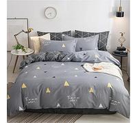 Net red All Four Pure Cotton Quilt Cover Fitted Sheet Single Three Piece Set of Bedding m Bed-5 (Color (2)