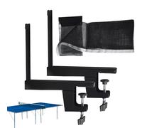 Net Replacement: Screw Clamp Pole Kit, Durable Table Tennis Net, Stable Training Equipment, Adjustable Competition Accessory | Professional Games