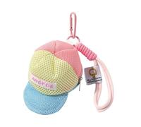 Net Storage Bag Bright Color Organizes Essential Like Coin Earphone Compact Washable for Travelling Mesh Fabric Bag