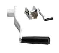 Net Tension Crank - Cast Iron Construction, Manual Rotation Mechanism, Secure Handle, Reliable Tension Control | Adjustment Tool For Badmin Tennis Net Configuration