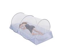 Net Tent - Foldable Portable With Side Zipper No Installation Needed | Honeycomb Mesh Net For Camping Bed Indoor Outdoor | Patio Beach Backyard Garden Picnic Travel