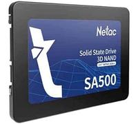 Netac 128GB SA500 SSD, 2.5", SATA3, 3D TLC NAND, R/W 500/400 MB/s, 7mm