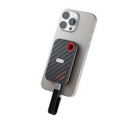 Netac 512GB Magnetic Portable SSD Up to 2000MB/s Read 1700MB/s Write Speed, Snap and Go, USB 3.2 Gen2 External Solid State Drives Compatible for Smartphone/Laptops/Business Travel Essential, ZX20 II