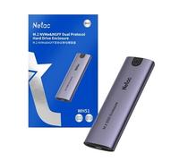 Netac M.2 Nvme/Sata External Enclosure Usb3.1 Aluminum 10Gbps Usb C To C Usb C T