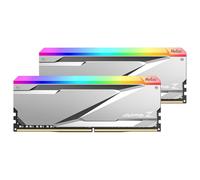 Netac RGB DDR5 7200MHz 32GB(2 * 16GB) CL34 288-Pin for XMP3.0 with RGB Heat Sinks Compatible Computer Memory - Sliver