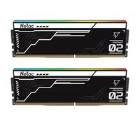 Netac Shadow II RGB Black 32GB Kit (2 x 16GB) DDR5 6200MHz CL32 AMD EXPO & Intel XMP 3.0 ECC PMIC DIMM Memory