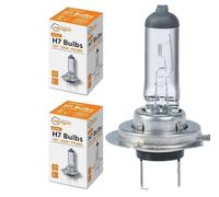 Netagon 2 x H7 Bulbs (477/499) 12v 55W PX26d Car headlight Halogen Bulb New Boxed Single For Skoda Octavia