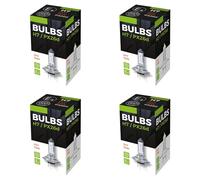 Netagon 24V 70w H7 Halogen Headlight Bulbs Standard 499 High Low Vehicle Replacement Light Bulb Lamp for Lorry Truck Hid Commercial Car Bus HGV | Boxed | Pack of 4