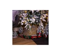 Netagon Battery Operated Christmas Train Set in Red Netagon Red